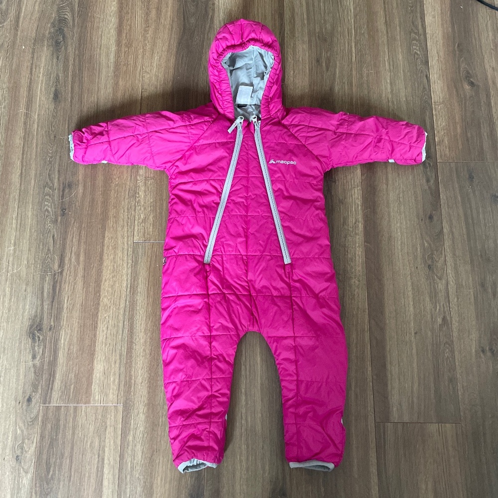 Macpac baby insulated onesie